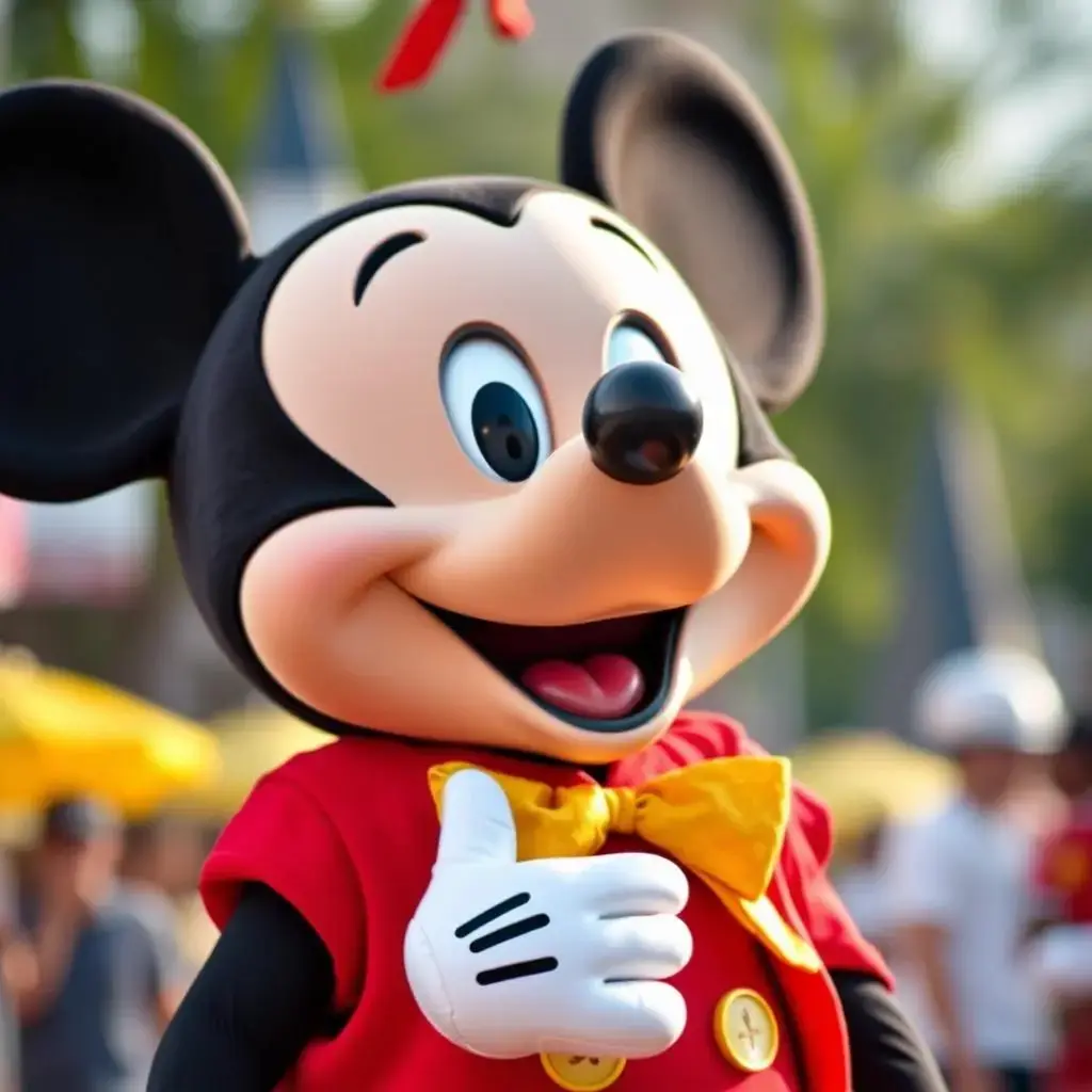 Image with seed 3597834875 generated via AI Horde through @aihorde@lemmy.dbzer0.com. Prompt: a picture of Mickey Mouse.