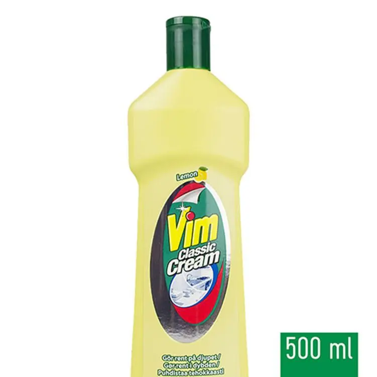 Bottle of Vim Cleaner